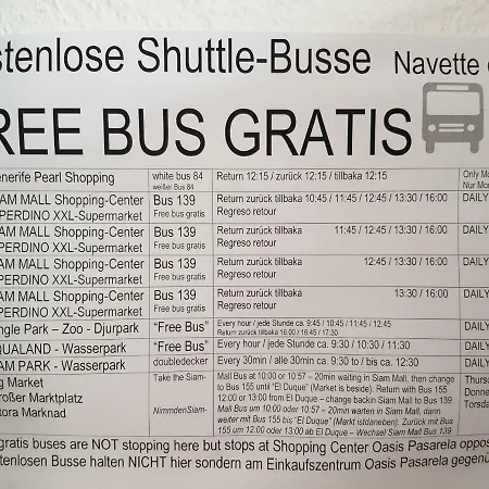 Appartamento Aircon Cristianos, Quiet Zone, Chipeque Arona (Tenerife)